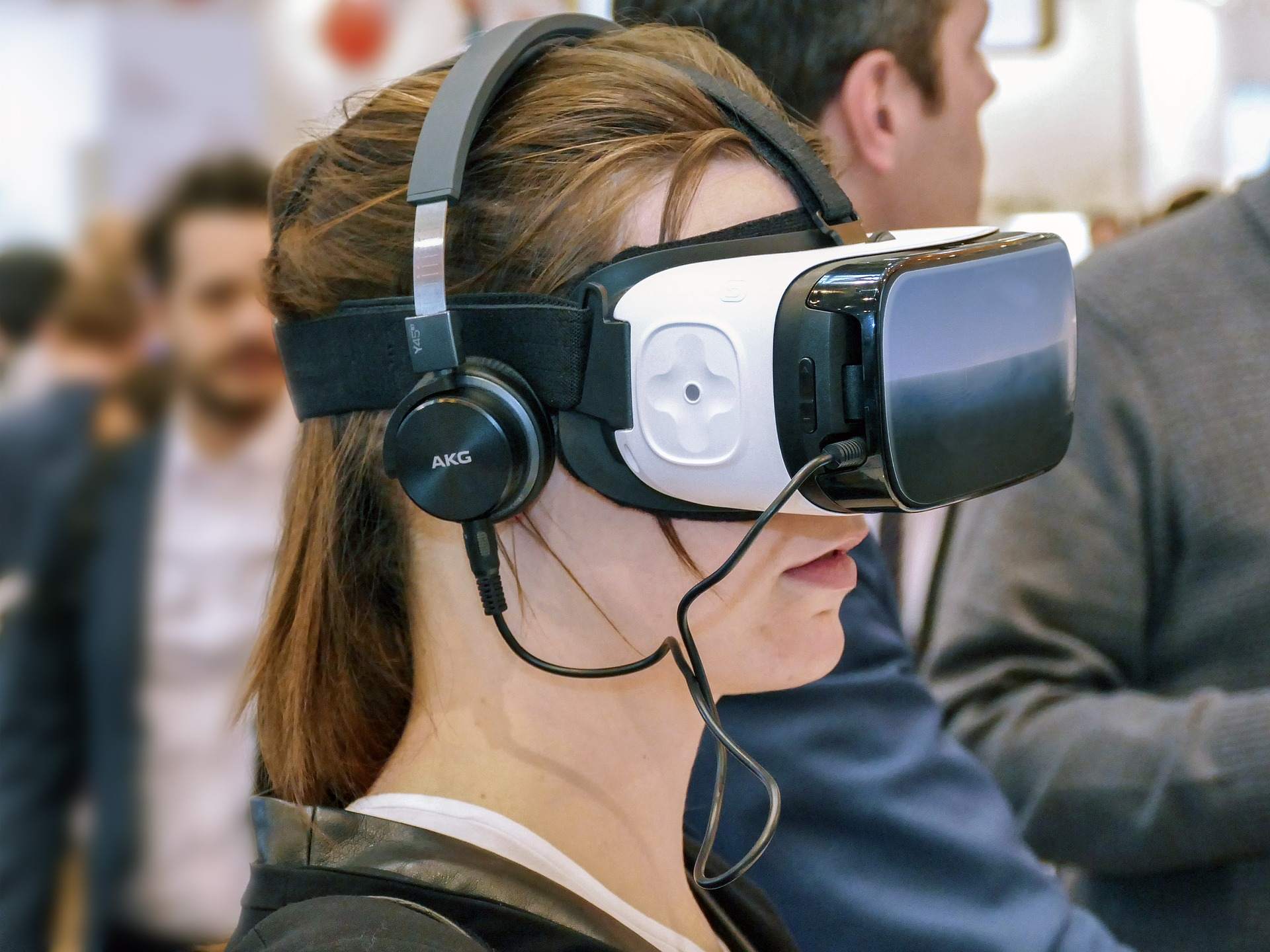 Eine Virtual Reality Brille